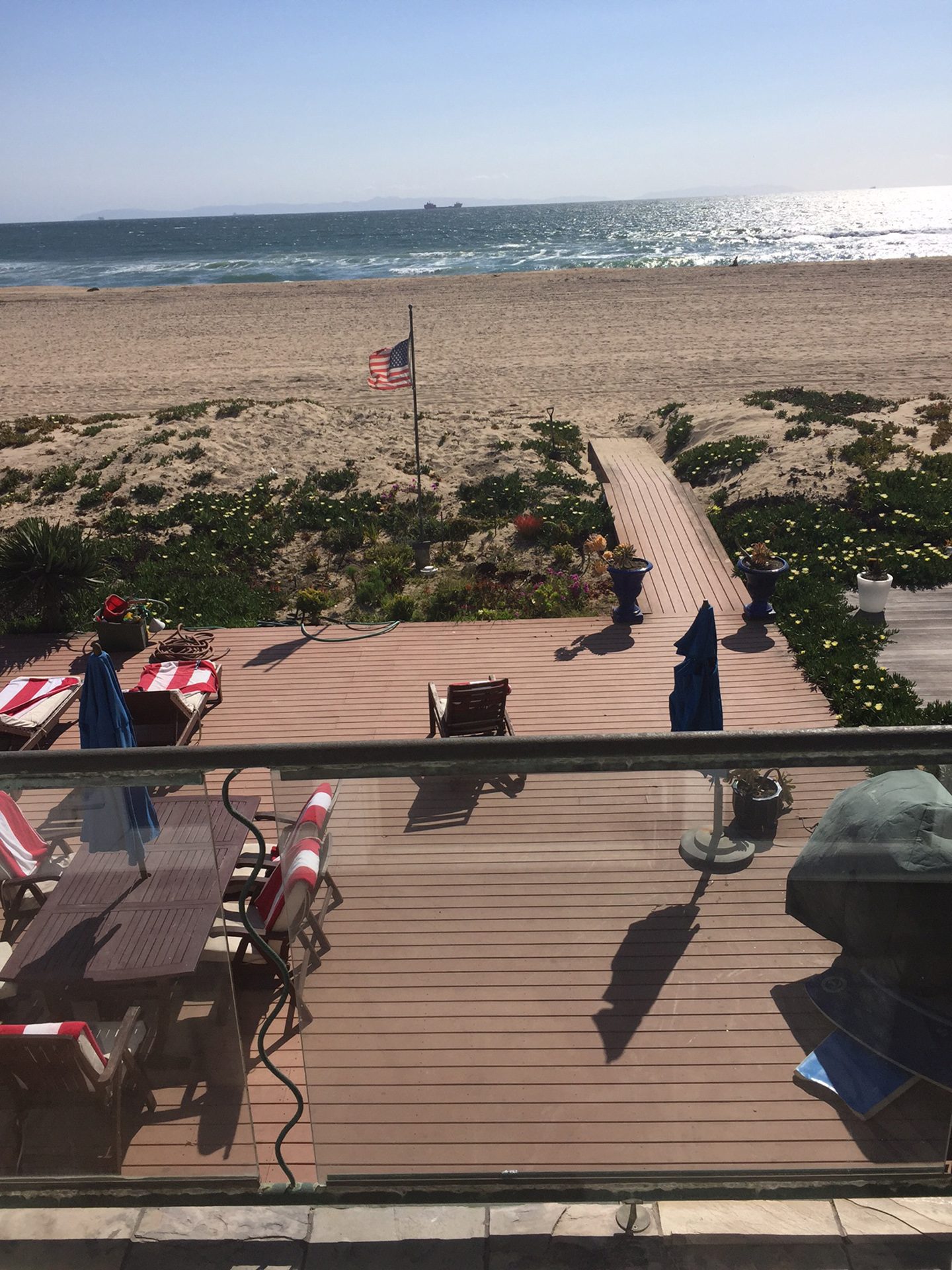 California Beach House view